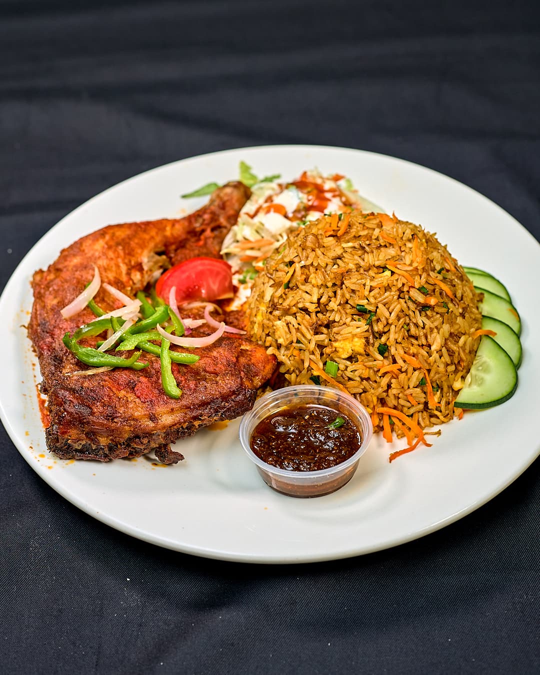 Fried rice with chicken