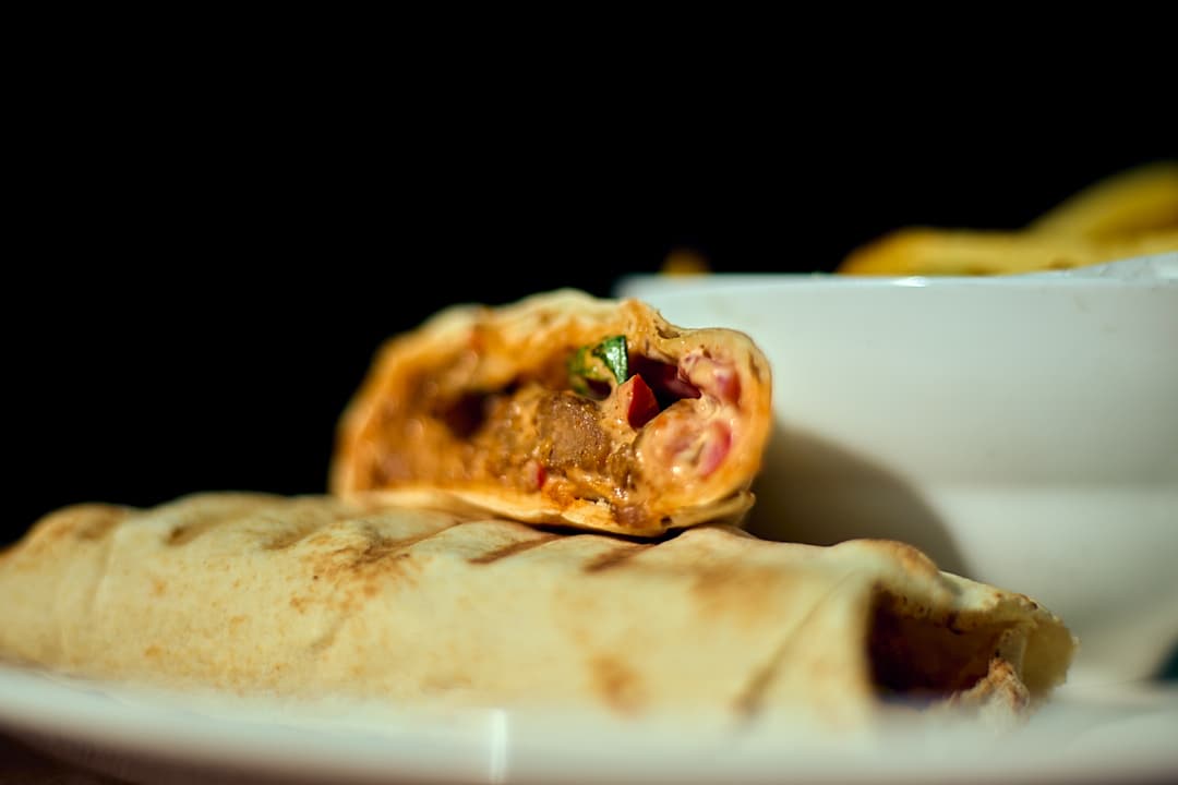 Shawarma close up